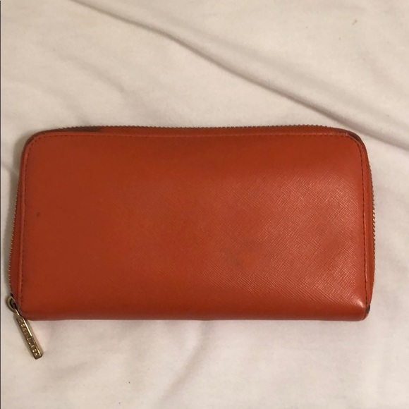 Orange Tory Burch Wallet - Picture 3 of 3